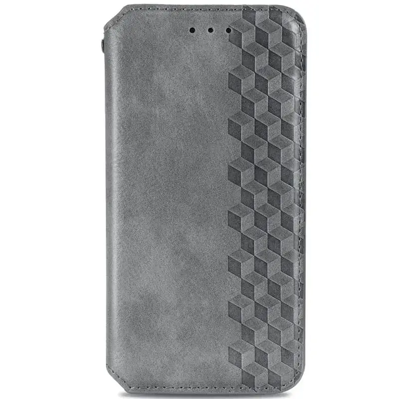 

Samsung Galaxy S20 FE ( 39465_4 ) Серый кожаный чехол на самсунг с20