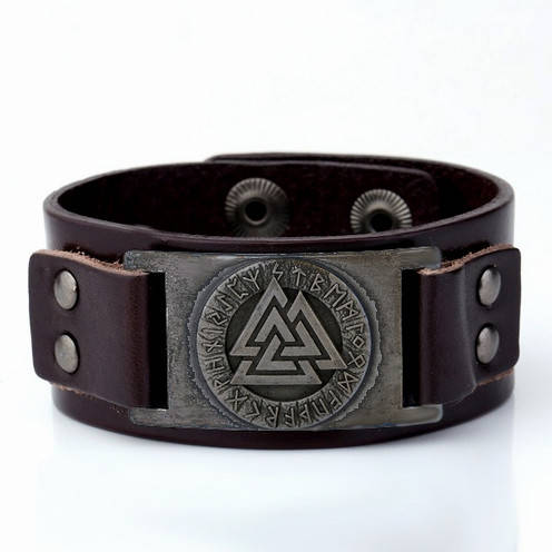 

Браслет амулет Валькнут