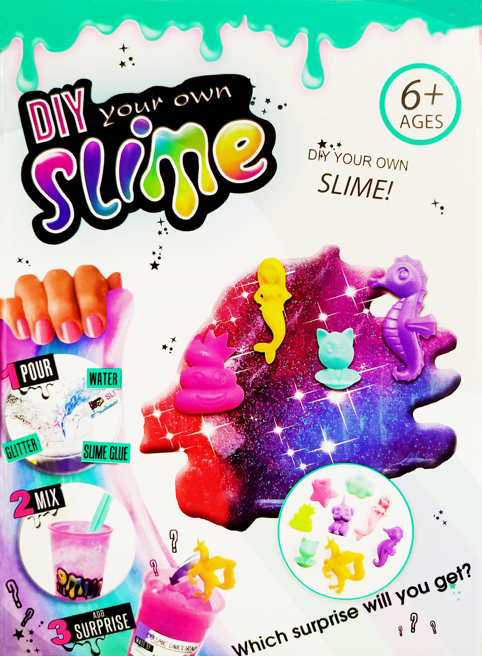 

Набор для создания слайма / лизуна своими руками "DIY slime"