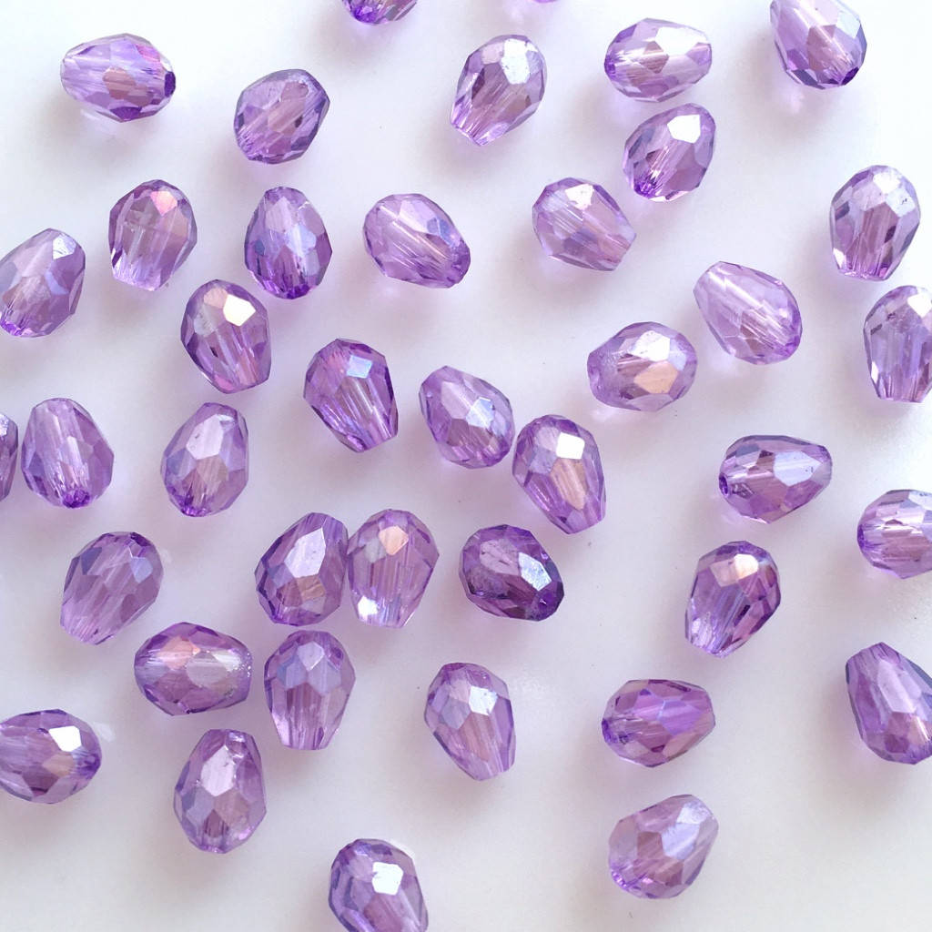 

Капля 5х7 мм (стекло). Сиреневый прозрачный АБ. Упаковка 10 шт.