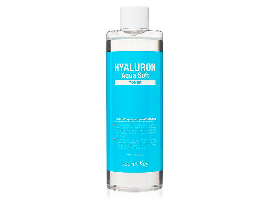 

Гиалуроновый тонер для лица Secret Key Hyaluron Aqua Soft Toner, 500мл (8809613090000)