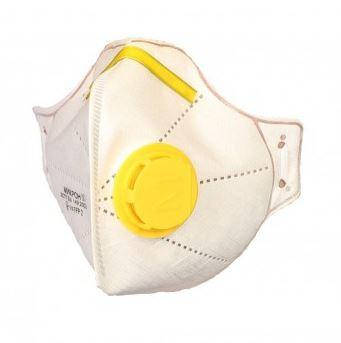 

Респиратор Микрон FFP2 с клапаном выдоха, Белый