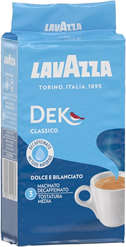 

Кофе молотый без кофеина Lavazza Dek Decaffeinato 250 г