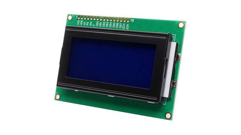 

Модуль LCD 1604 дисплей синий символы белые под Arduino (17626)