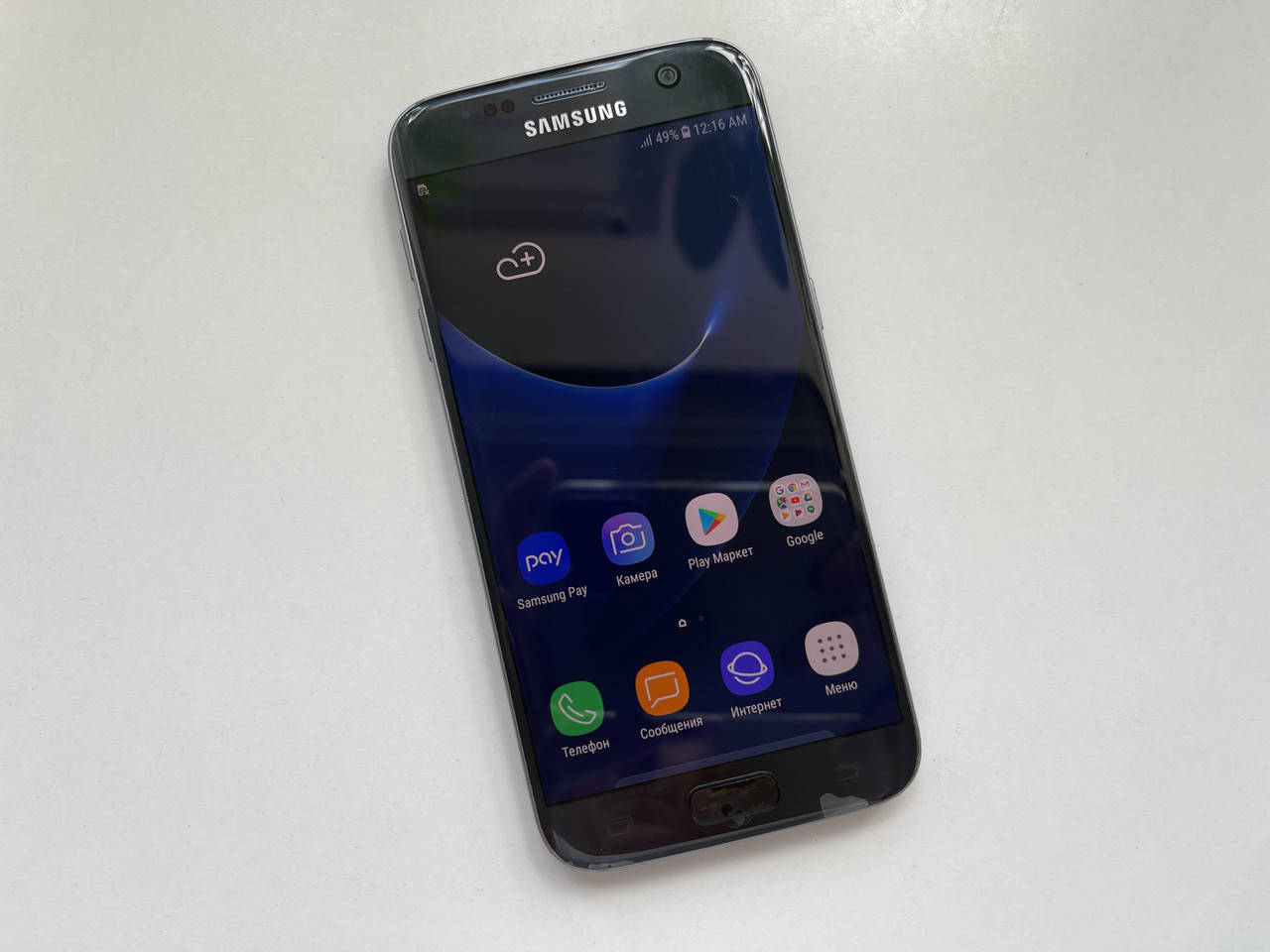 

Samsung Galaxy S7 32Gb SM-G930P Black Оригінал!, Черный