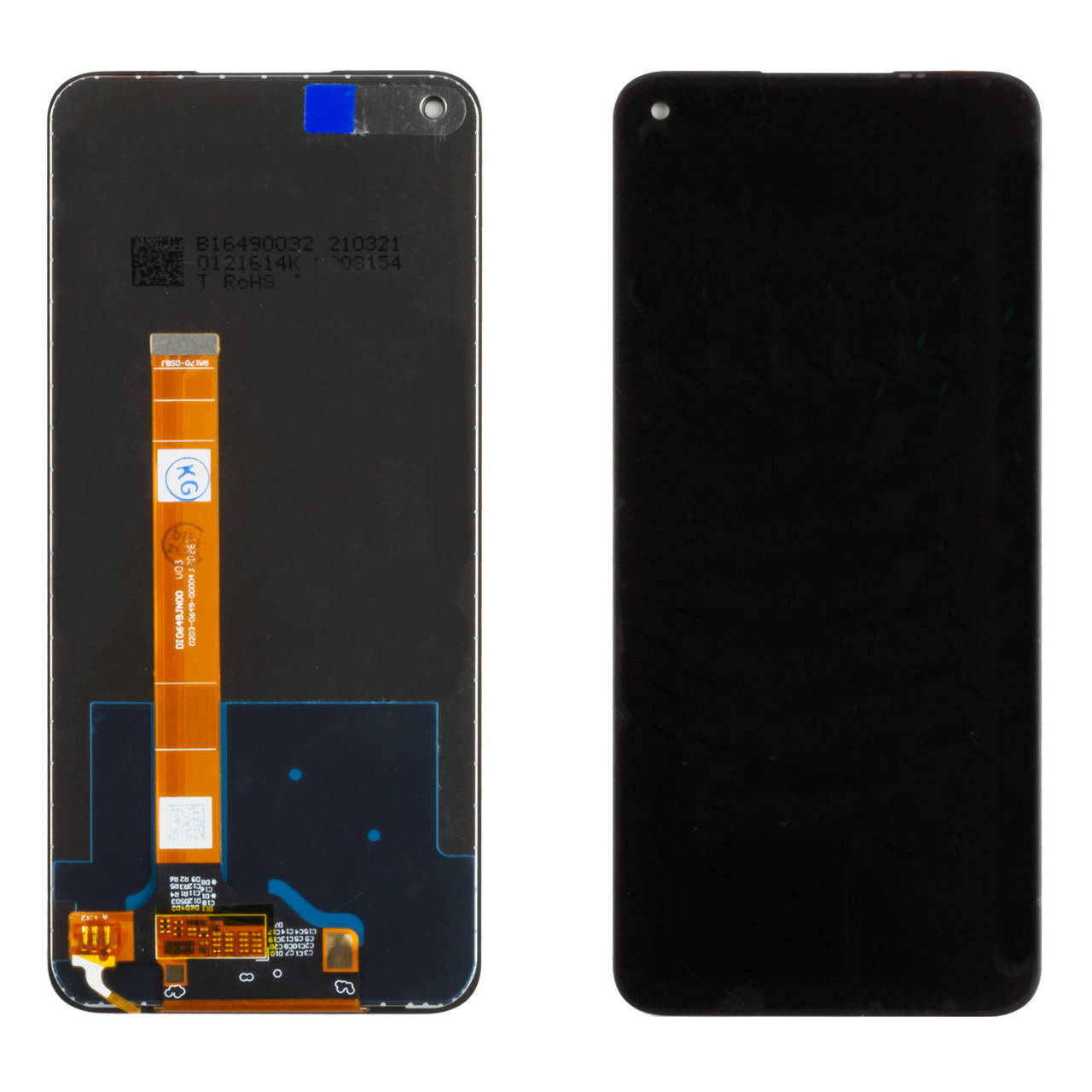 

Дисплей OPPO Realme 6 c черным тачскрином, Черный