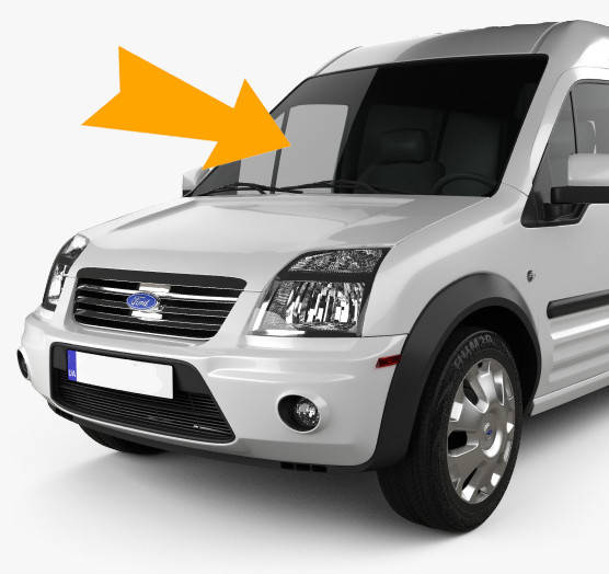 

Лобовое стекло Форд Коннект Ford Connect (2003-2013)
