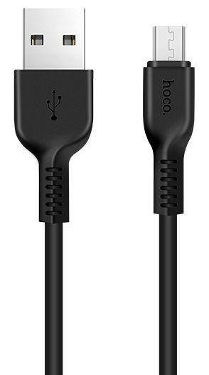 

Кабель USB Hoco X13 Easy Charge micro USB Cable Black, Черный
