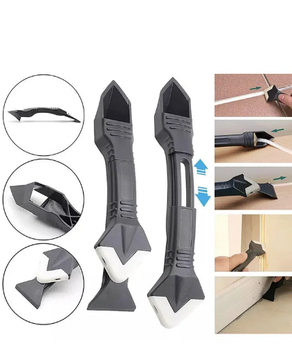 

Силиконовый шпатель для герметика 3 в 1 Trowel & Scraper