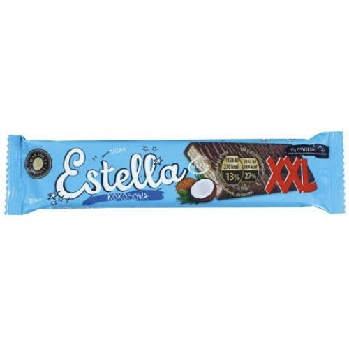 

Вафли в Шоколаде Estella XXL Kokosowa Кокосовые 50 г Польша