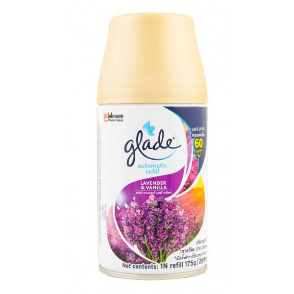 

Сменный баллон для освежителя Glade Лаванда и ваниль, 269 мл