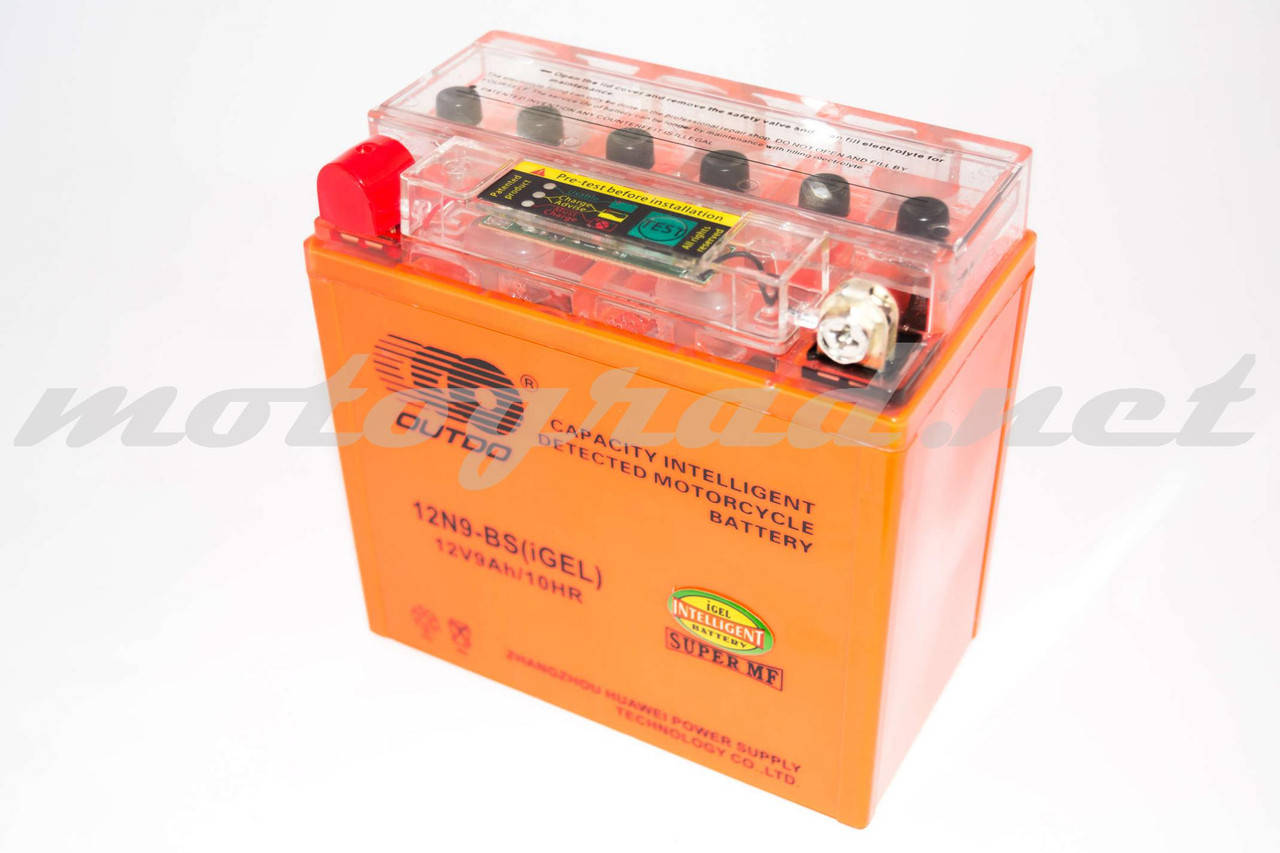 

Аккумулятор 12V 9А гелевый OUTDO (136x76x134 мм, mod:12N9-4B) (#RBR)