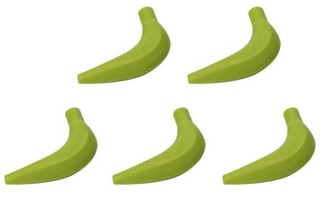 

Банан, 5шт. аксессуары для конструктора Лего Зеленый