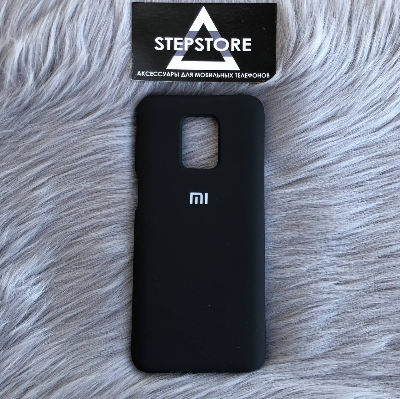 

Чехол противоударный Silicone case Cover 360 Xiaomi Note 9s Note 9 Pro Black