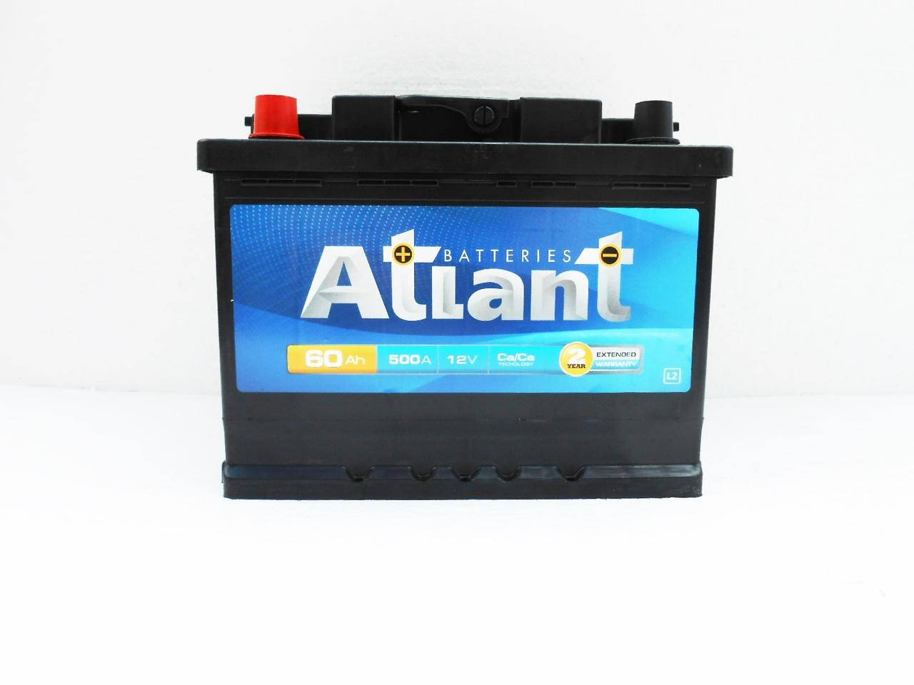 

Аккумулятор автомобильный ATLANT 6СТ-60 АзЕ 480A Беларусь (L+)
