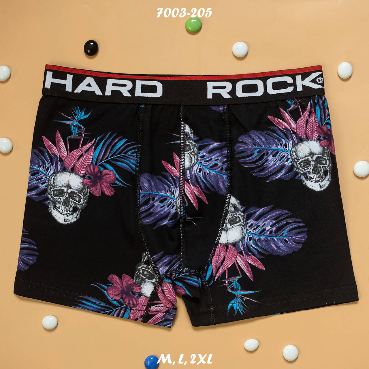 

Трусы мужские боксеры RockHard Турция L, 2XL - 1 шт., Черный