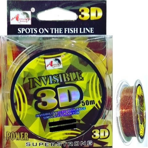 

Леска Invisible 3D 50m 0.12