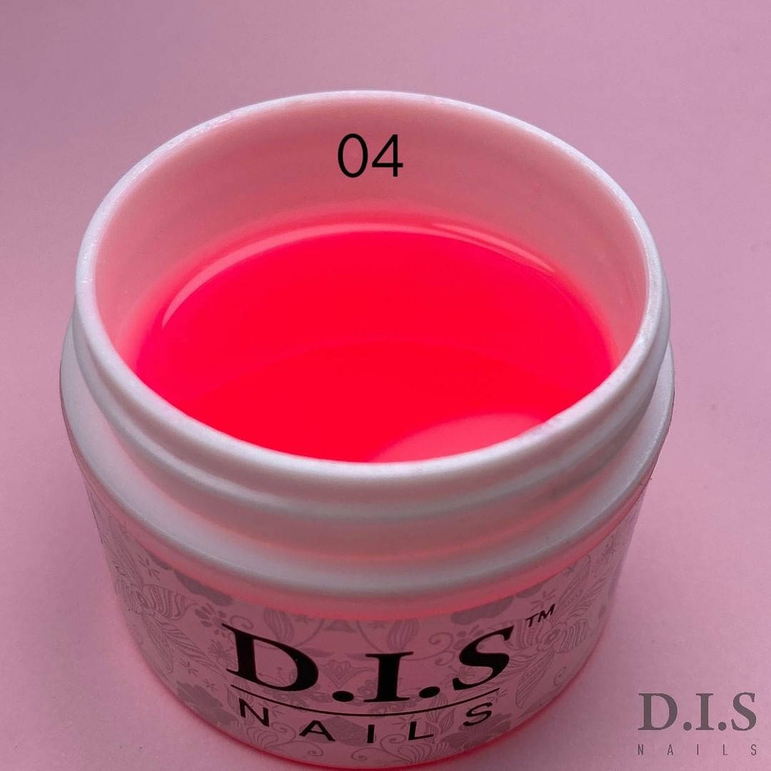 

Однофазный ярко-розовый гель DIS Nails Liquid Gel #4, 28 г