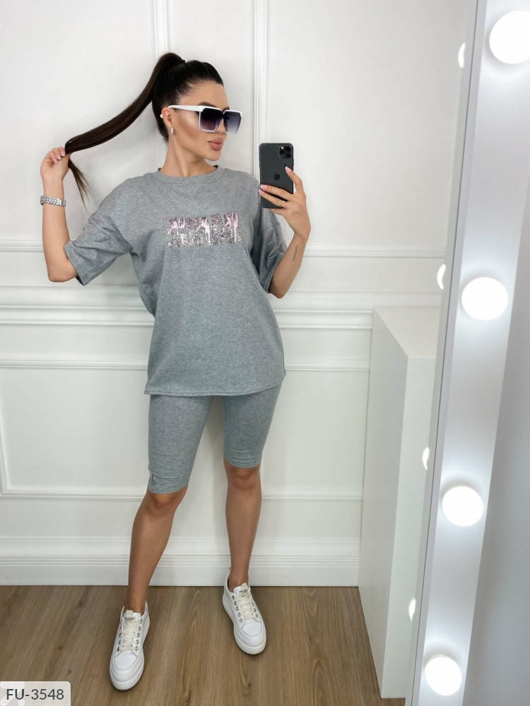 

Прогулочный костюм женский *DANCE* кулир (42-44, 46-48) "NK Collection" недорого от прямого поставщика AP