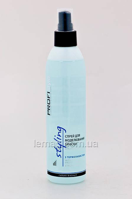 

Profistyle Спрей для моделирования причесок с термозащитой сильной фиксации, 1000 мл