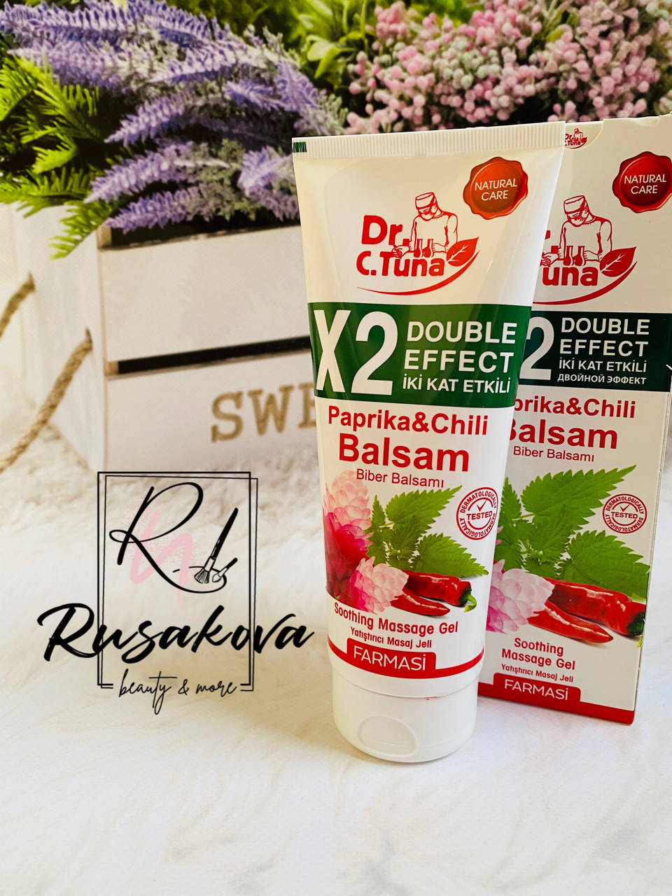 

Массажный гель двойной эффект с паприкой и перцем чили Paprika Balsam Dr. Tuna Farmasi