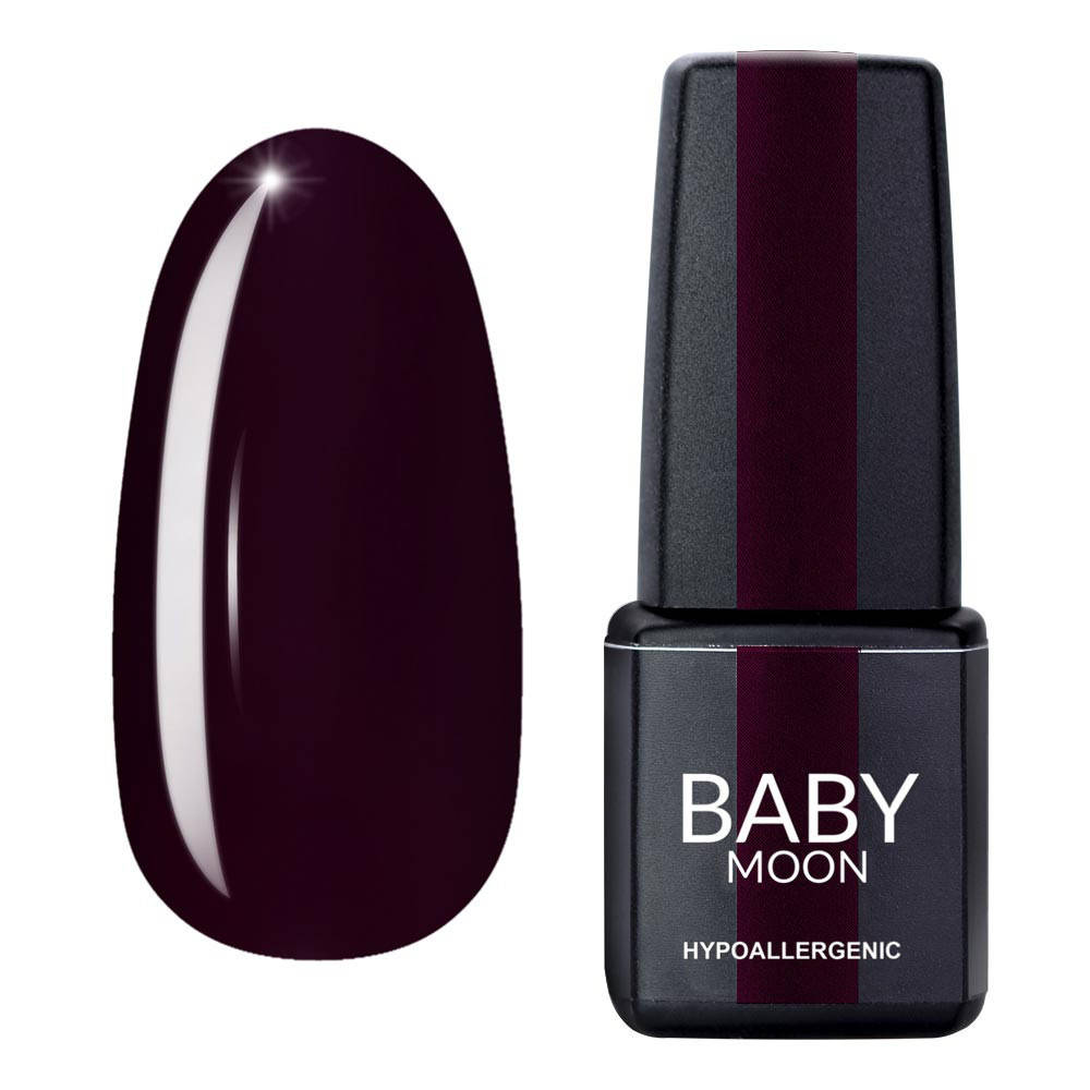

Гель лак BABY Moon Burgundy Gel polish №010 брусничный темный