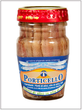 

Филе анчоусов в масле Lapprodo Filetti di Acciughe 78 г