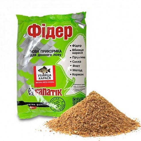 

Прикормка FANATIK Фидер Убийца карася, 0,9 кг
