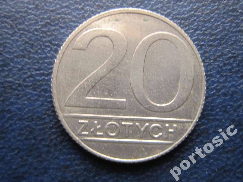

20 злотых Польша 1990