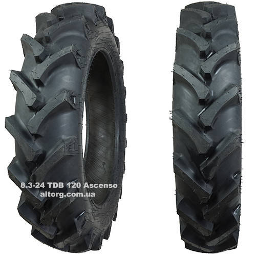

Шина 8.3-24 TDB 120 - Ascenso