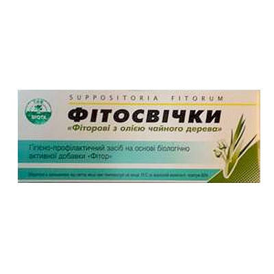 

Свечи Фиторовые с маслом чайного дерева 10 шт