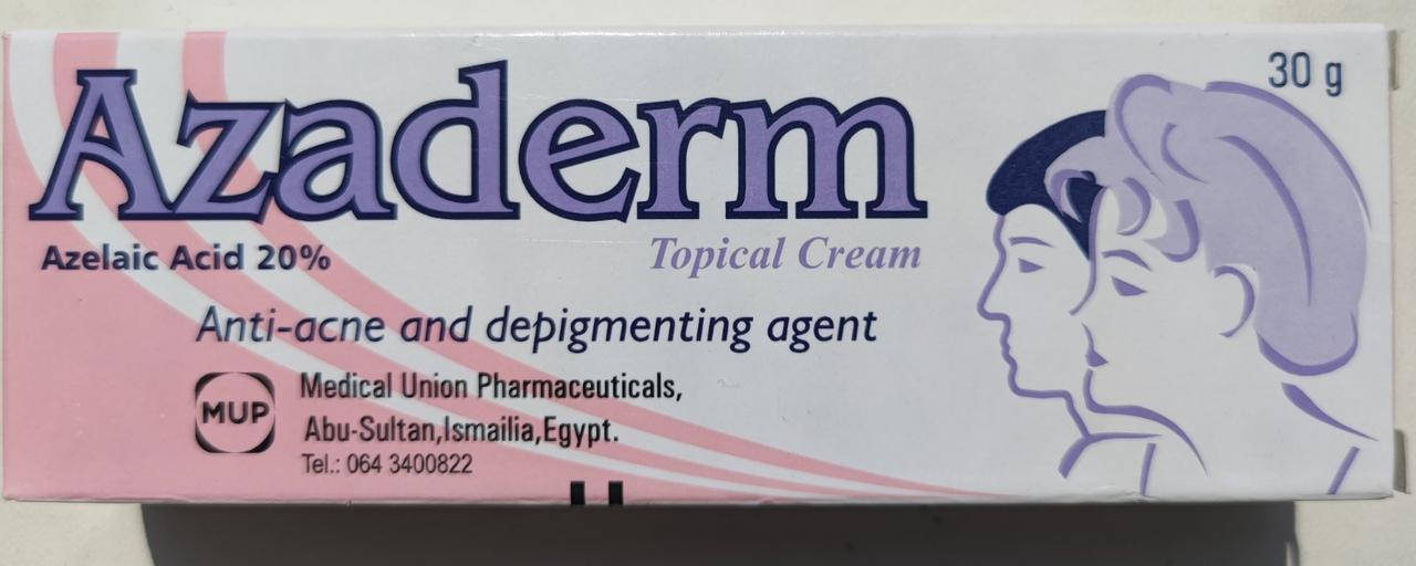 

Azaderm крем от угревой сыпи, прыщей