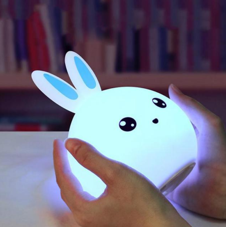 

Детский ночник Rabbit Silicone Lamp, LED лампа, светильник силиконовый