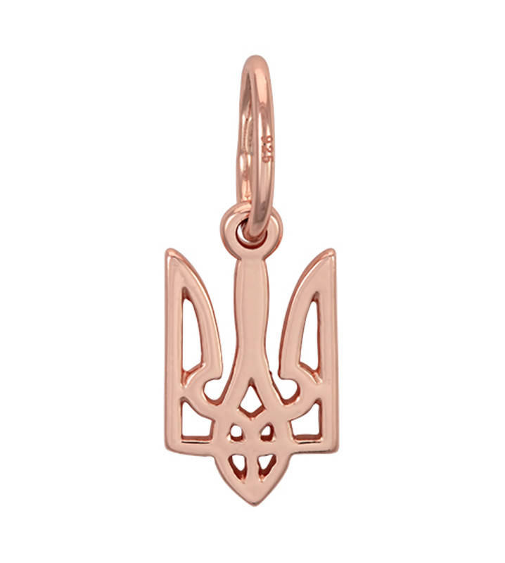 

Серебряный подвес Трезубец с позолотой П3/229