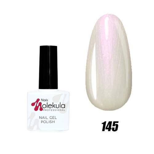 

Белый гель лак жемчужно-перламутровый Molekula 11ml №145