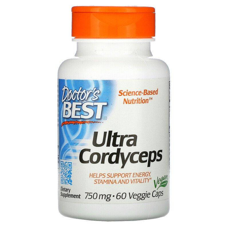 

Кордицепс ультра (Cordyceps), Doctor's Best, 60 капсул (DRB-00103)