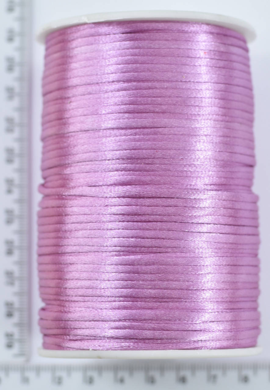 

Шнур атласный ф3мм т.роз уп=100м