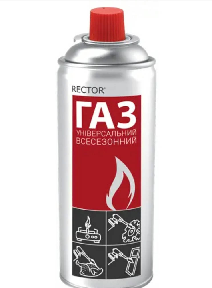 

Газ универсальный всесезонный RECTOR 400мл (220г)