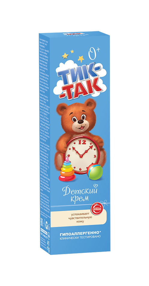 

Крем детский "Тик-так"классический 42 гр