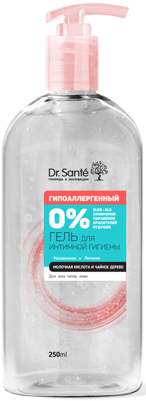 

Гель для интимной гигиены 250мл Dr.Sante 0%