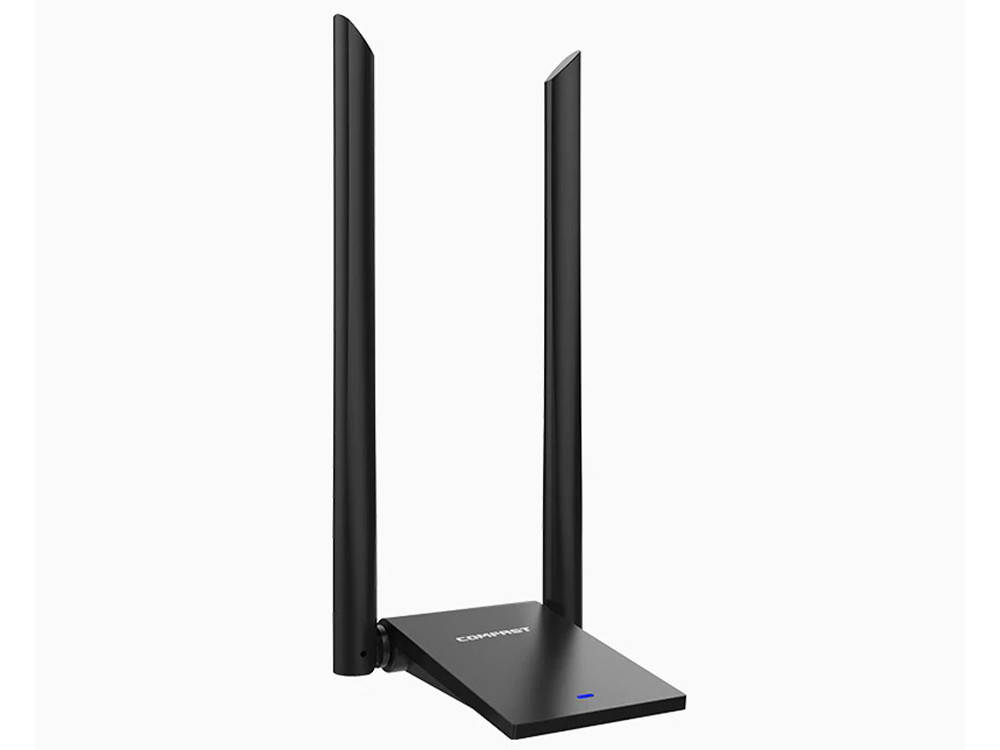 

Маршрутизатор Wifi двухдиапазонный Comfast 2.4 5 ГГц USB 3.0 1300 Мбит/с Черный