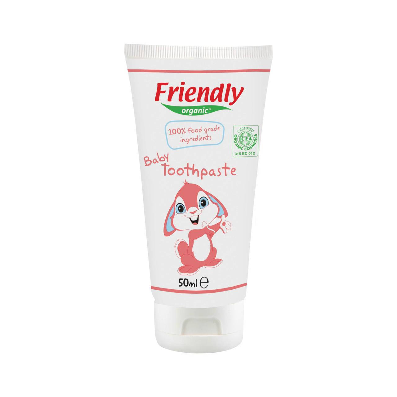 

Органическая детская зубная паста Friendly Organic 50 мл