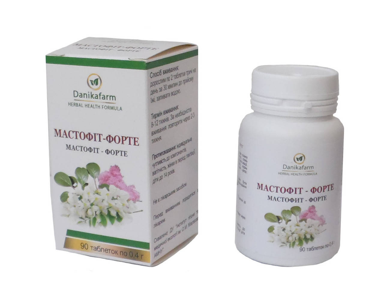 

БАД Мастофит форте от мастопатии и эндометриоза 90 таблеток Даникафарм