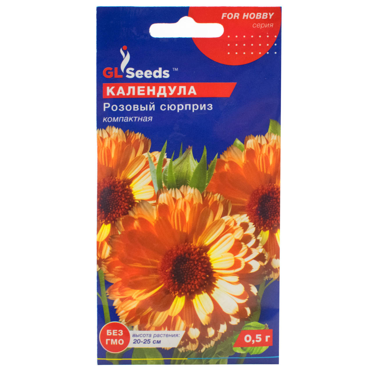 

Календула Розовый сюрприз 0.5 г Gl Seeds