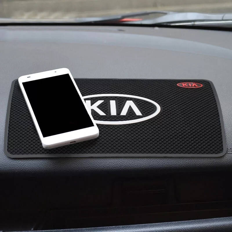 

Антискользящий коврик на панель авто Kia (Kia)
