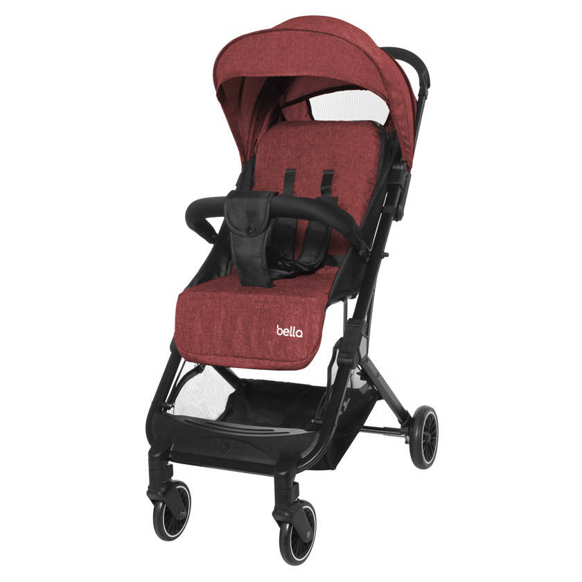 

Коляска прогулочная Bella, «Tilly» (T-163), цвет Brick Red (красный)