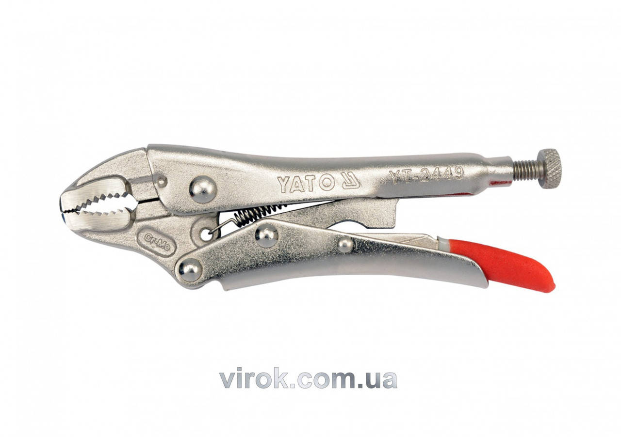 

Клещи зажимные YATO CrMo l=125 мм YT-2449