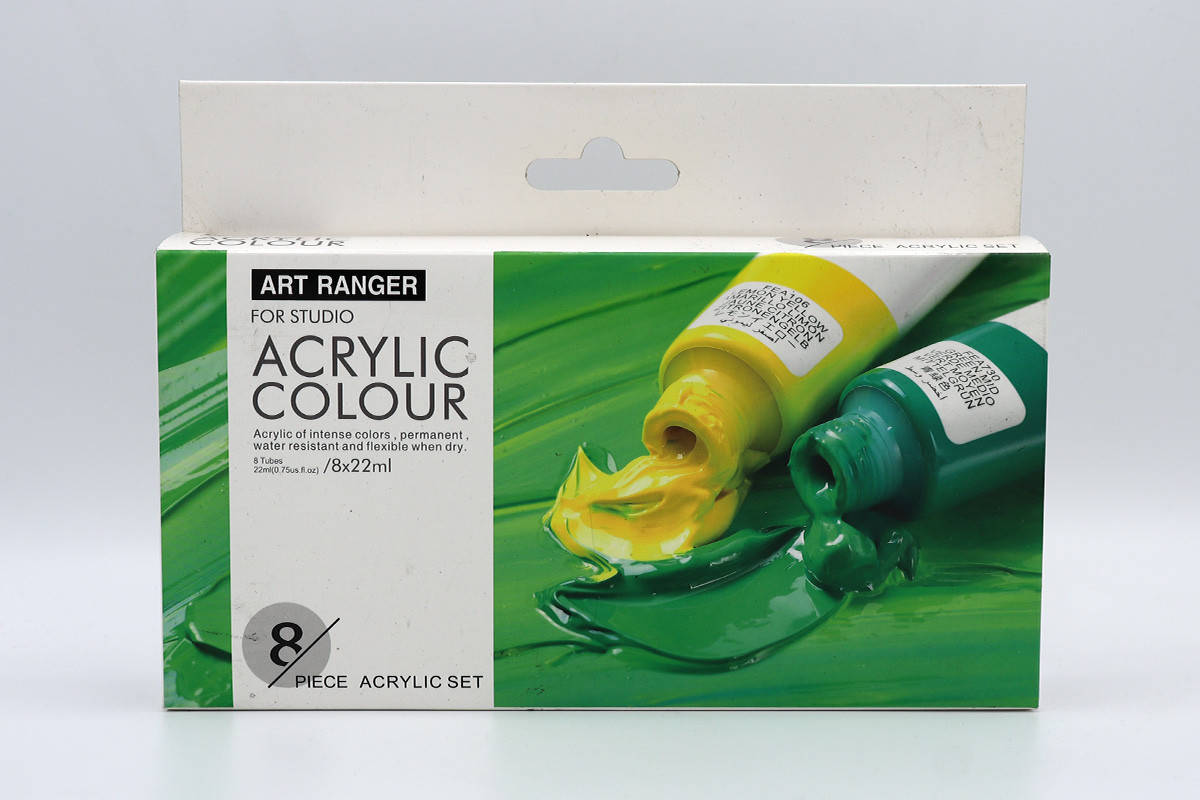 

Акриловые краски для рисования Набор "Art ranger" 8 цветов по 22 мл в тюбиках