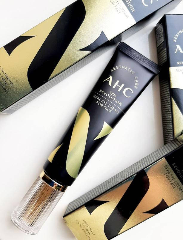 

Новинка 2022 Омолаживающий крем для век AHC Ten Revolution Real Eye Cream