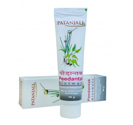 

Крем от боли в суставах и мышцах Пидантак, 50 г, Патанджали / Peedantak Pain Reliever, Patanjali
